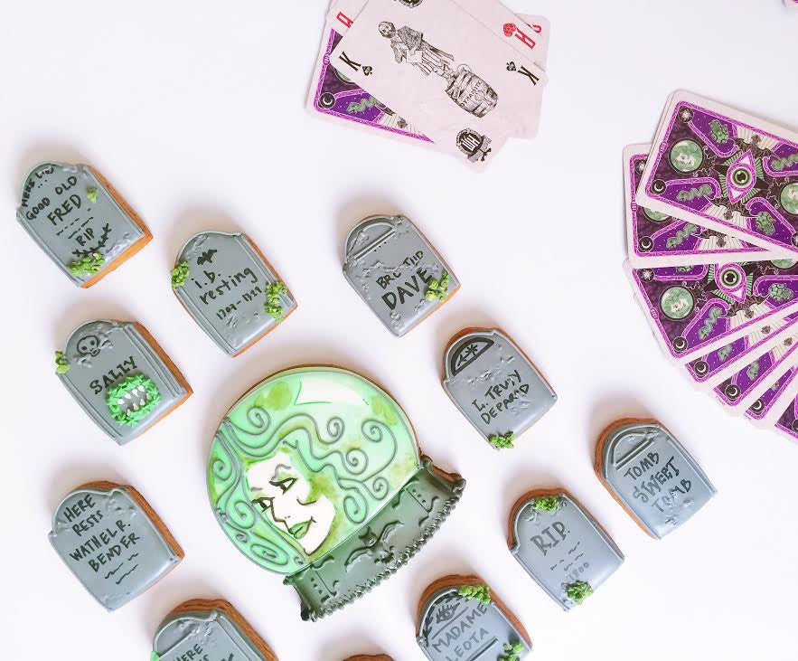 Haunted Mansion Themed Cookies