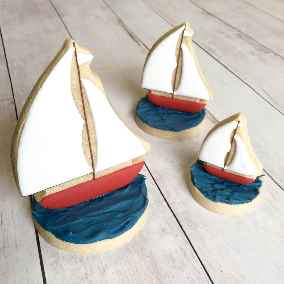 3D Sailboat Cookie Tutorial