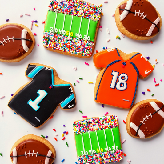 Game Day Football Cookies!