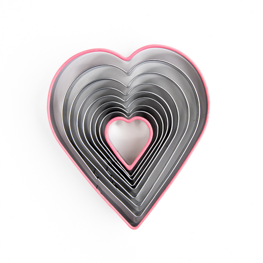 Heart Cookie Cutters - 9 Pack