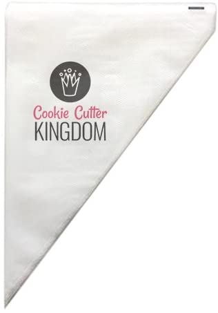 Cookie Cutter Kingdom Tipless Piping Bags, Industrial Strength and Burst Proof